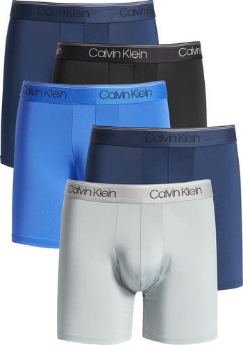 Calvin Klein 5 Pack Performance Boxer Briefs Nordstrom