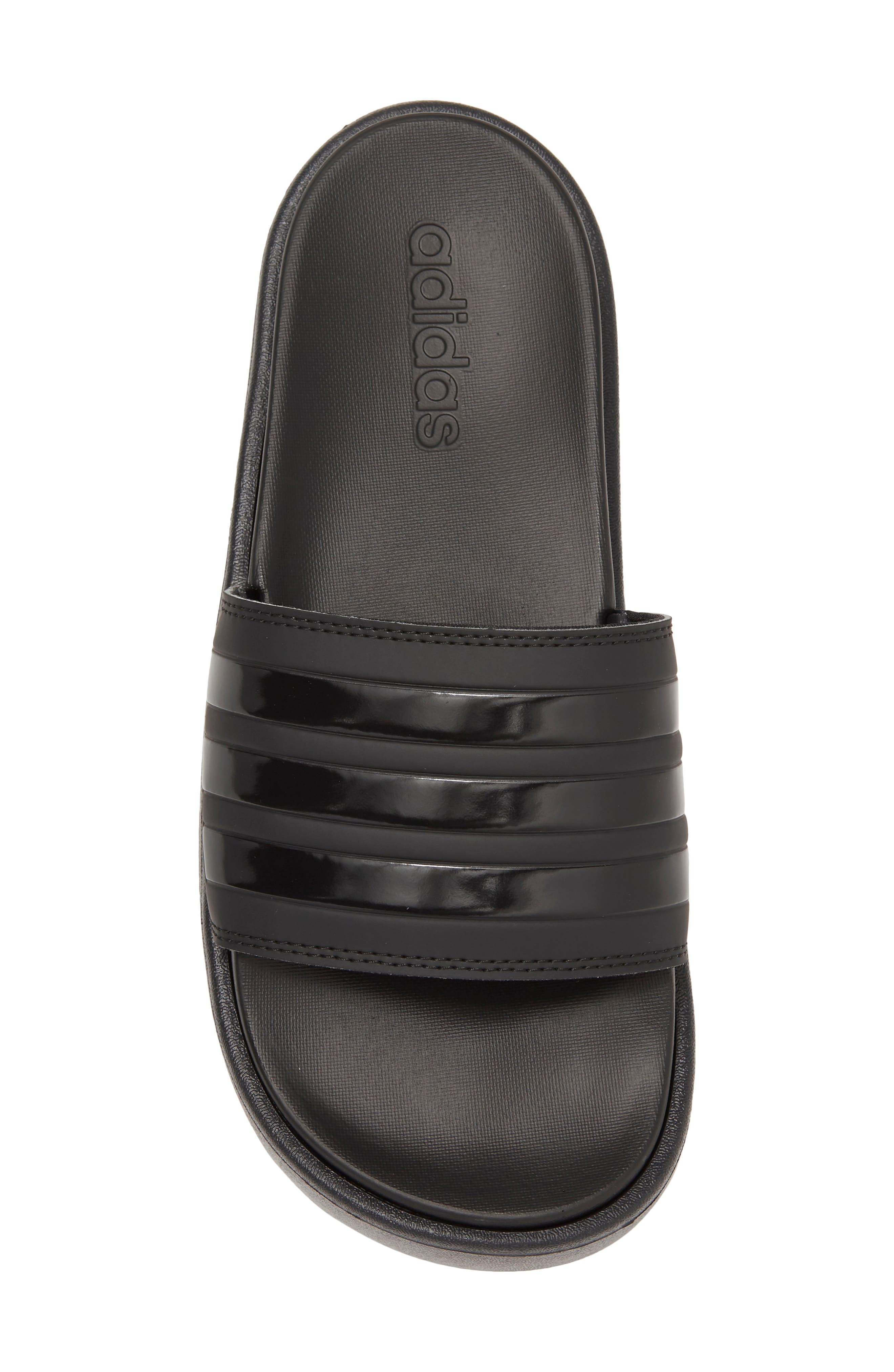 adidas Adilette Sandal, Alternate, color, Black/ Black/ Black