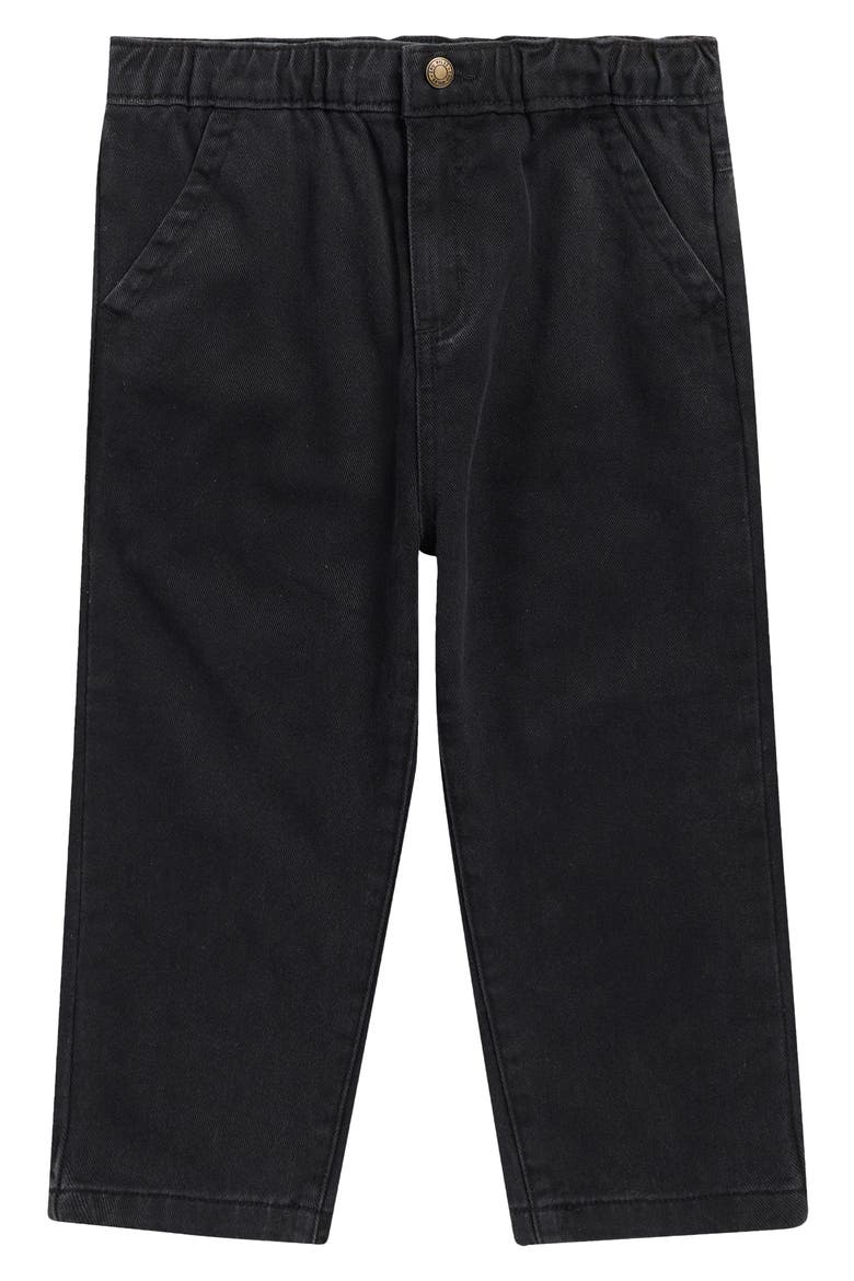 Kids' Baggy Pants, Main, color, BLACK