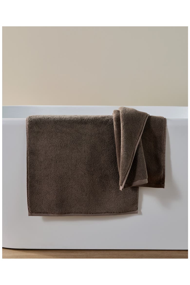 Plush Organic Cotton Bath Mat, Alternate, color, WARM GREY