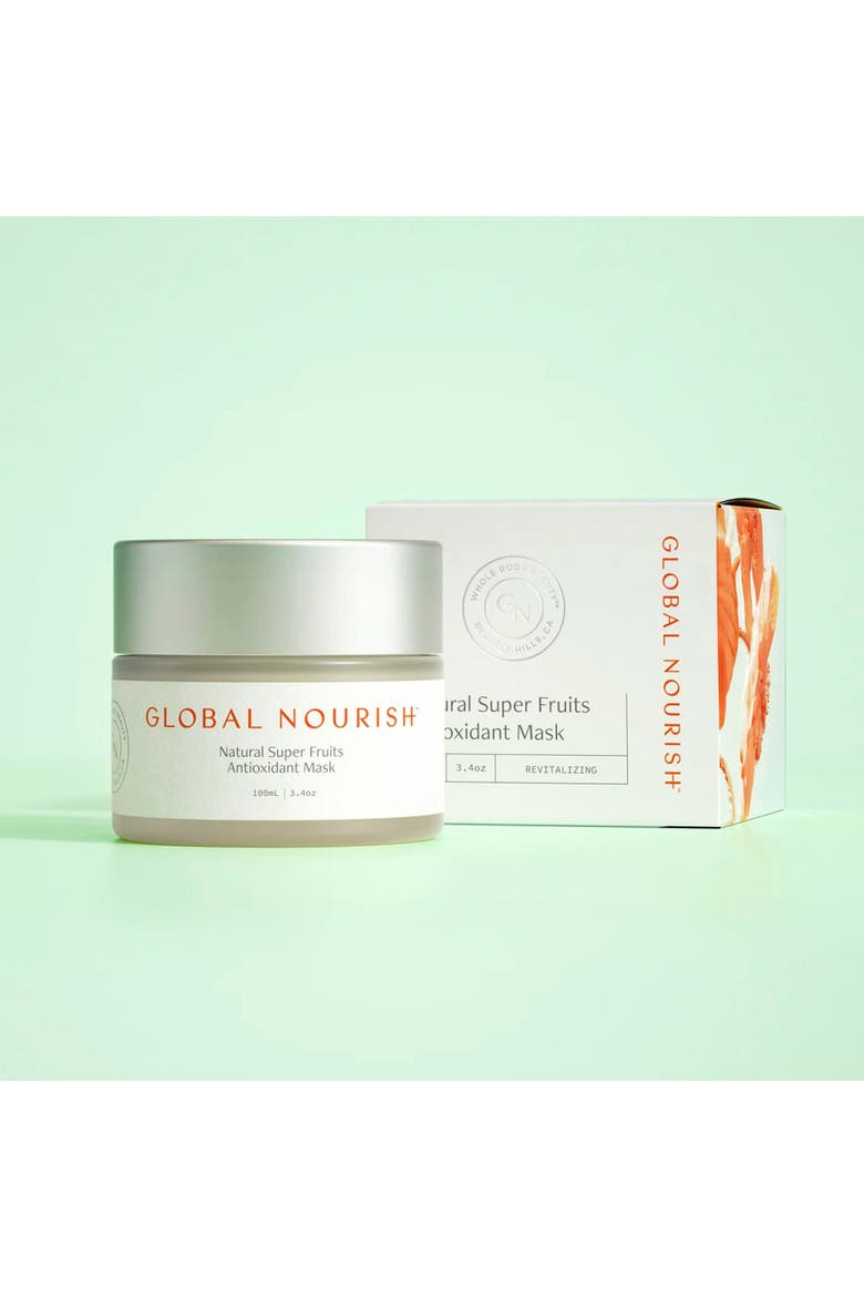 Natural Super Fruits Antioxidant Mask, Main, color, White
