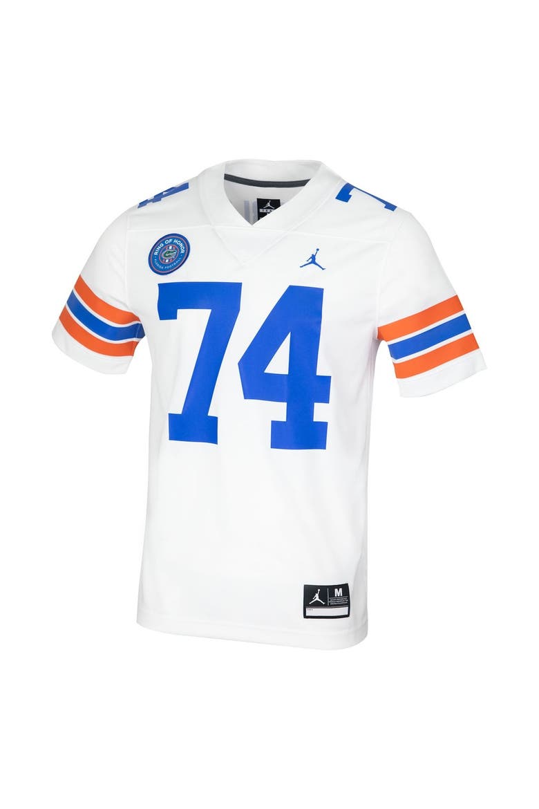 Men's Jordan Brand Jack Youngblood White Florida Gators Ring of Honor Untouchable Replica Jersey, Alternate, color, White