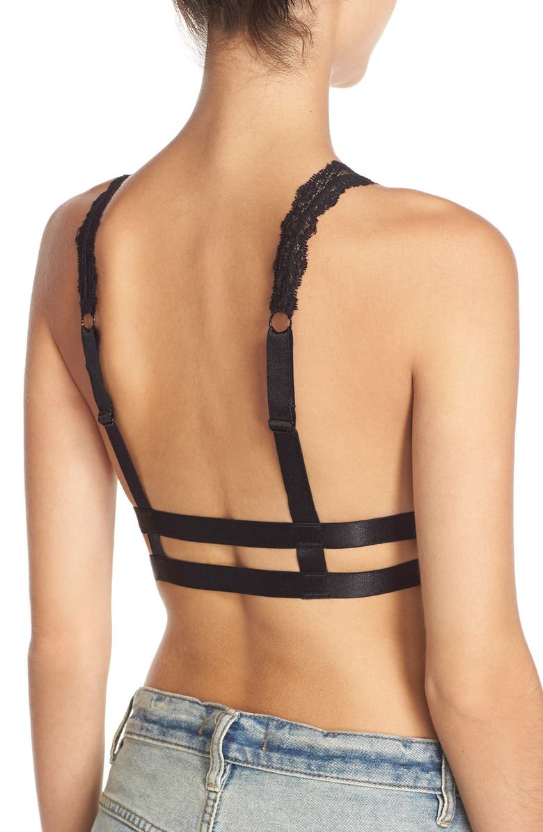 Free People 'Call Me Darling' Lace Bralette, Alternate, color,