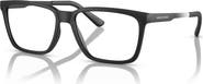 Armani Exchange 55mm Rectangle optical glasses
