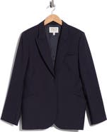TWP Perfect Peak Lapel Wool Blend Blazer