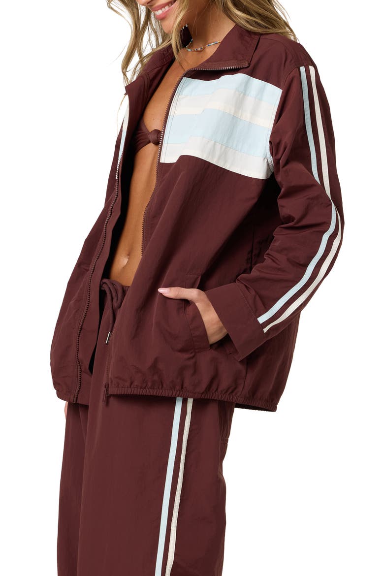 Blaine Full Zip Jacket, Alternate, color, CHOCOLATE