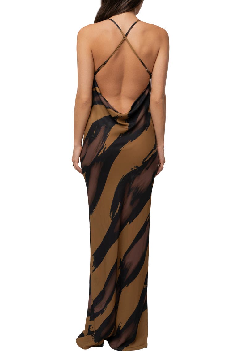 Dusk Infinite Journey Maxi Dress, Alternate, color, Gold