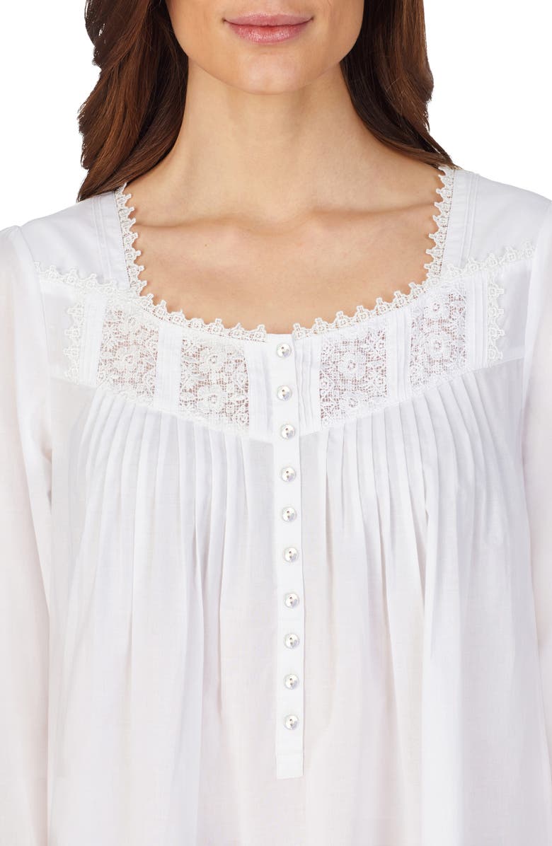 Eileen West Cotton Lawn Ballet Nightgown, Alternate, color,