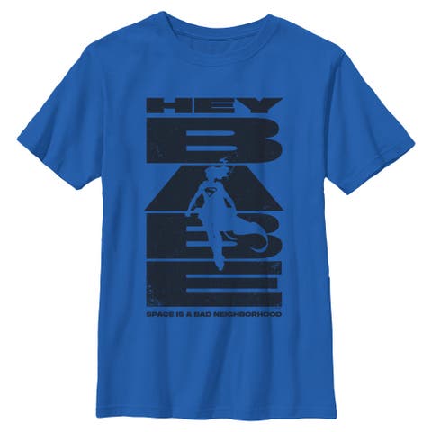 Boy's Supergirl Hey Babe Kara Silhouette  Graphic T-Shirt