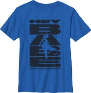 Supergirl Boy's Supergirl Hey Babe Kara Silhouette Graphic T-Shirt