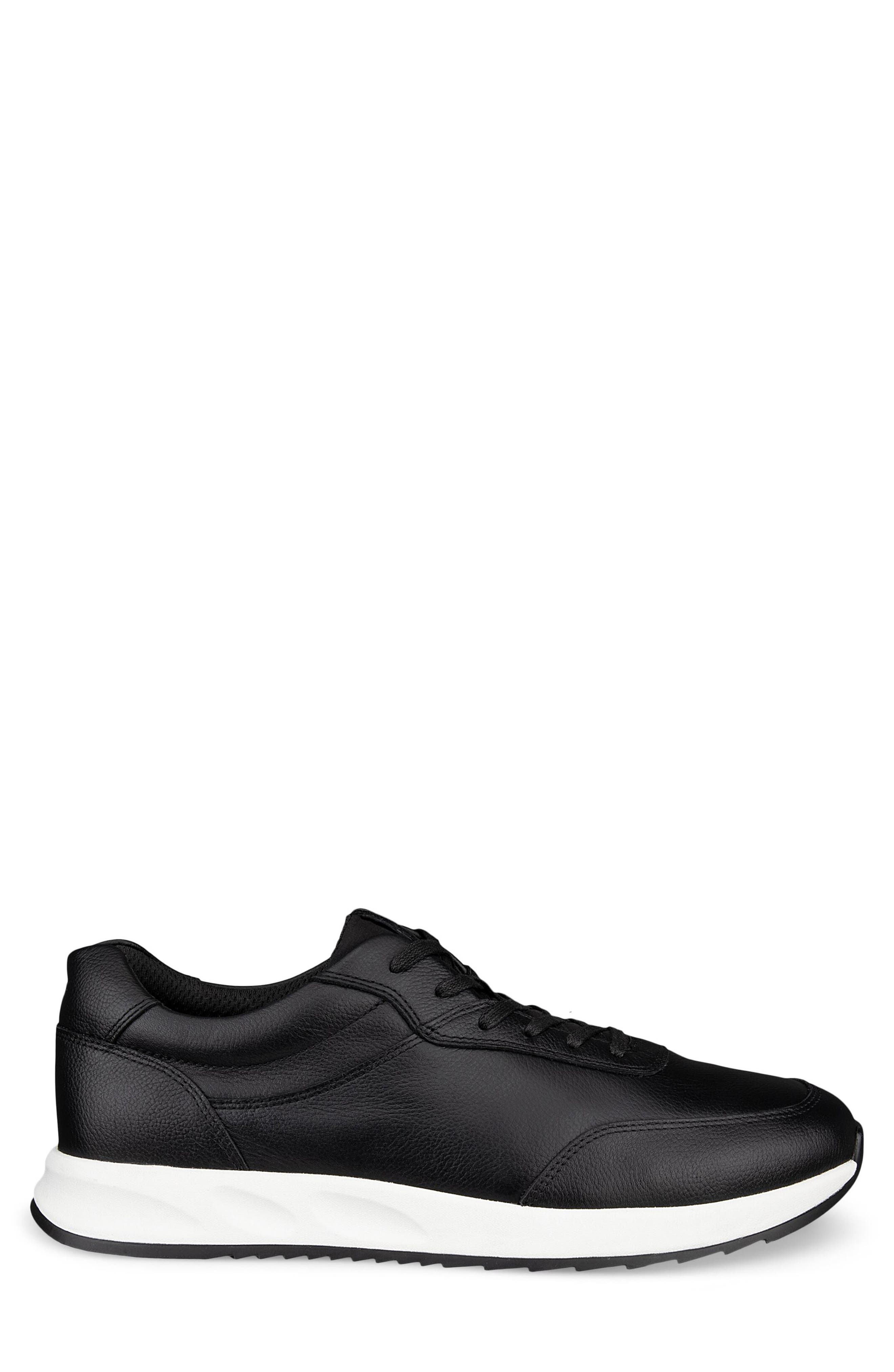 Classic Runner Sneaker, Alternate, color, BLACK