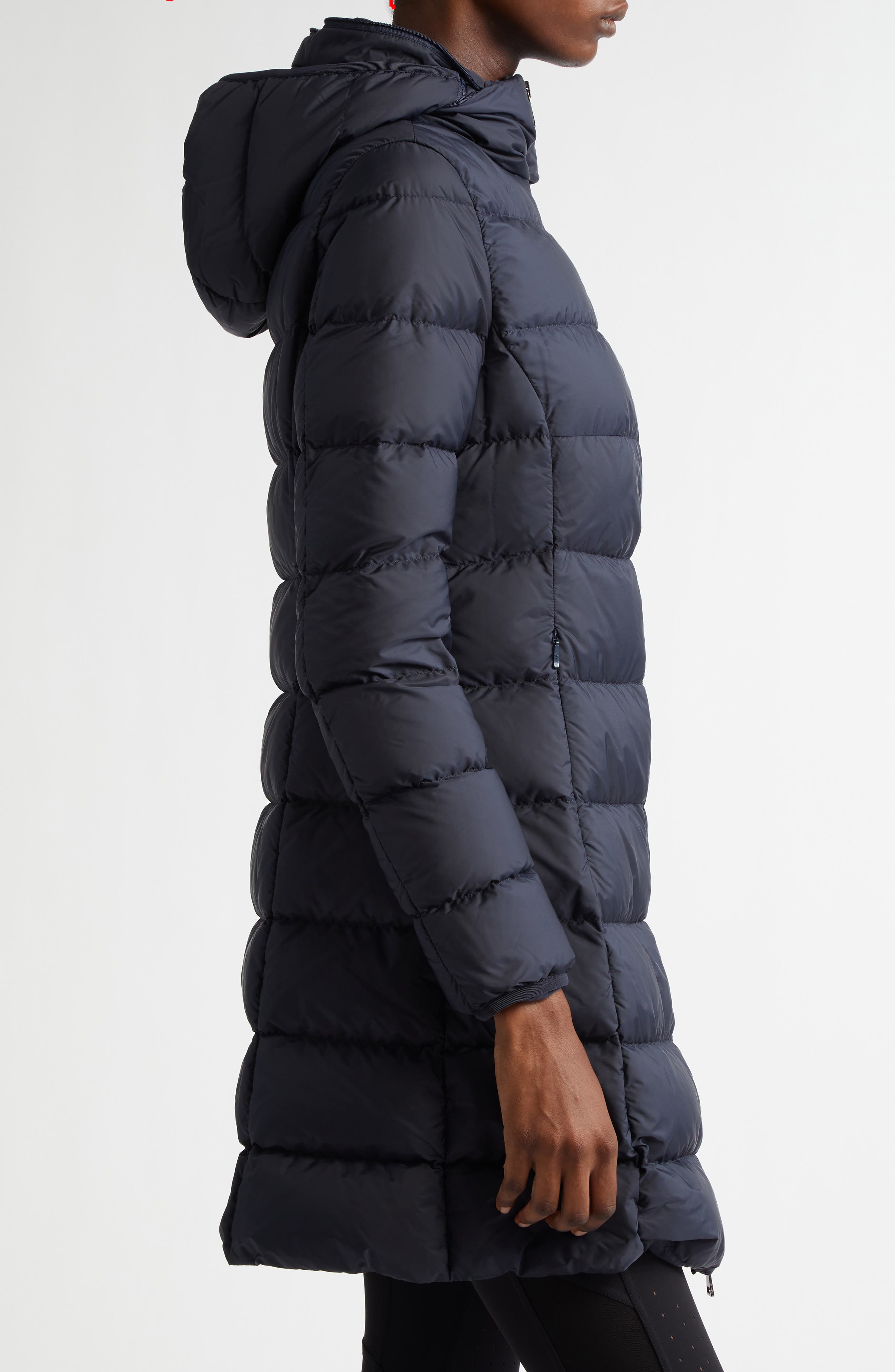 Moncler Gie Water Resistant Down Long Coat (Women) | Nordstrom