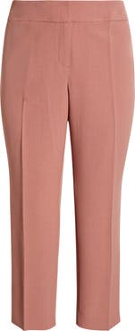 KASPER Flat Front Slim Pants