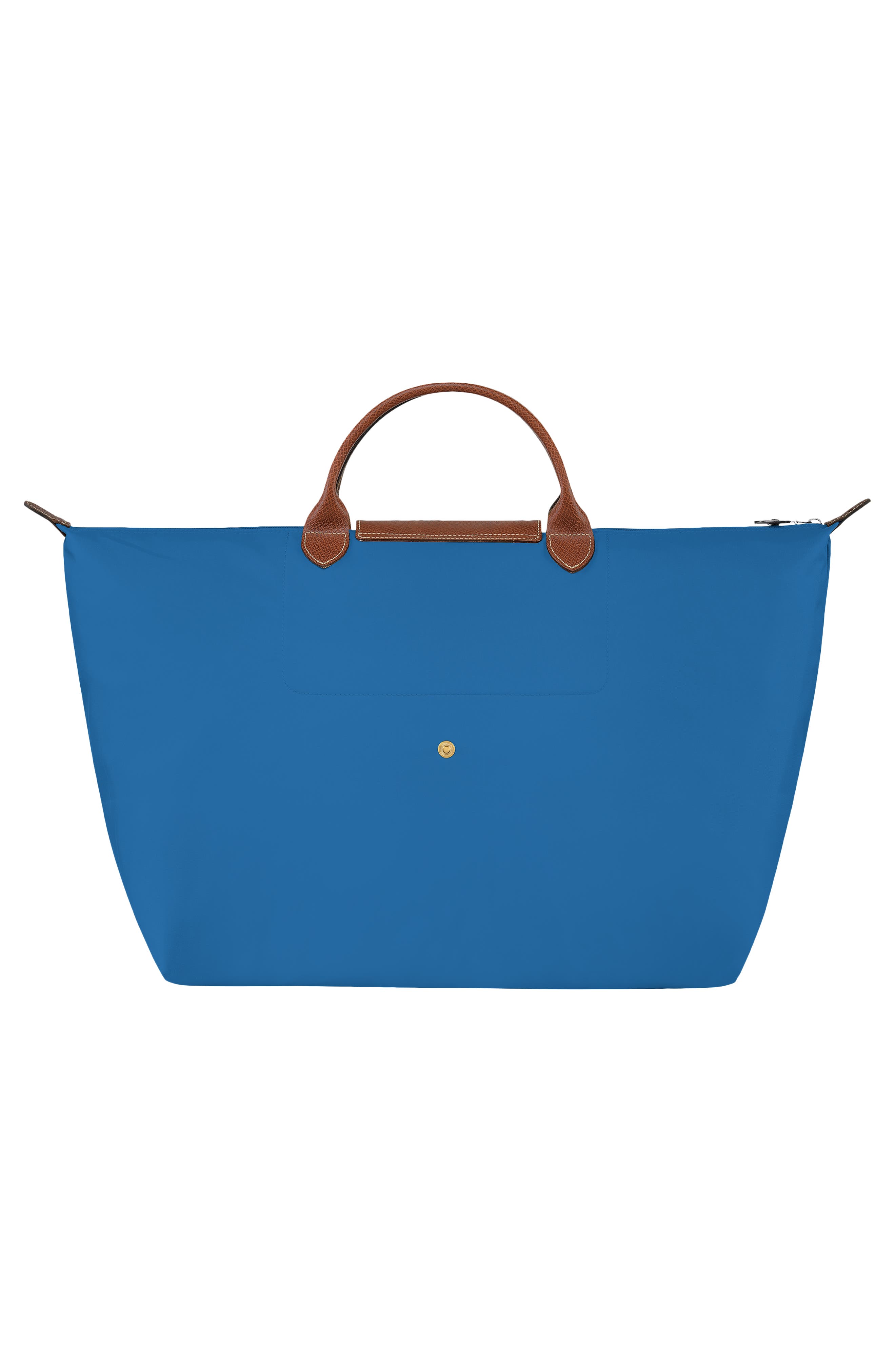 Longchamp Large Le Pliage Green Recycled Canvas Travel Bag, Alternate, color, 