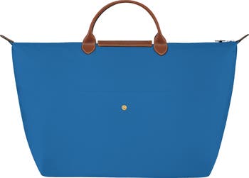 Large Le Pliage Green Recycled Canvas Travel Bag
