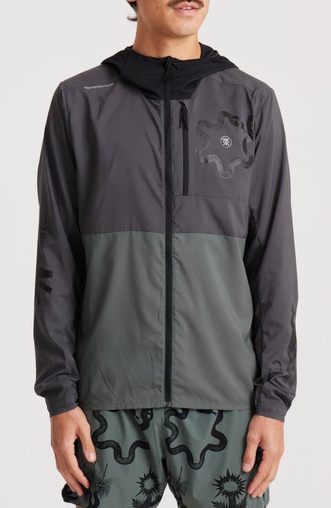 Second Wind Water Resistant Hooded Jacket