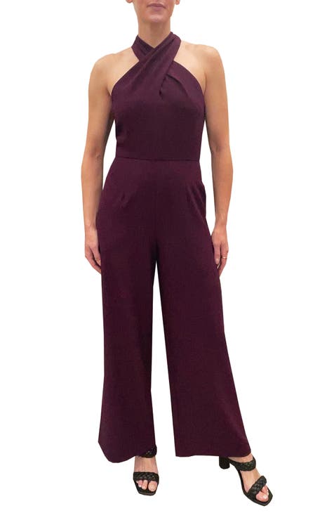 Capulet 2024 halter tie silky pant jumpsuit Small