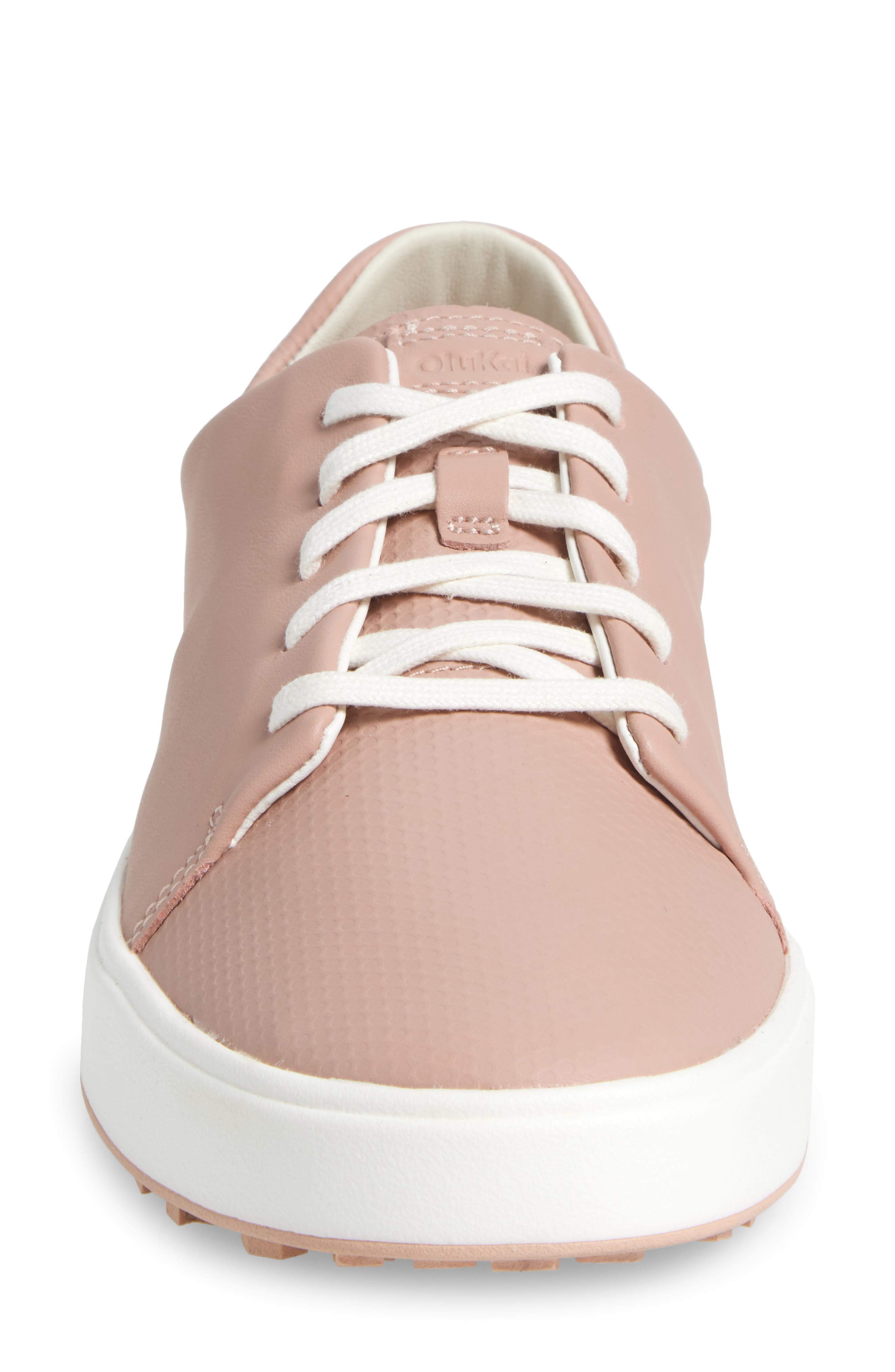 Wailea Waterproof Spikeless Golf Shoe, Alternate, color, SOFT PINK / BRIGHT WHITE