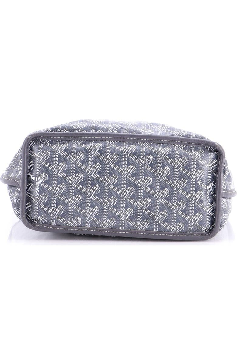 Pre-Owned Goyard Anjou Reversible Tote Coated Canvas Mini, Alternate, color, Gray