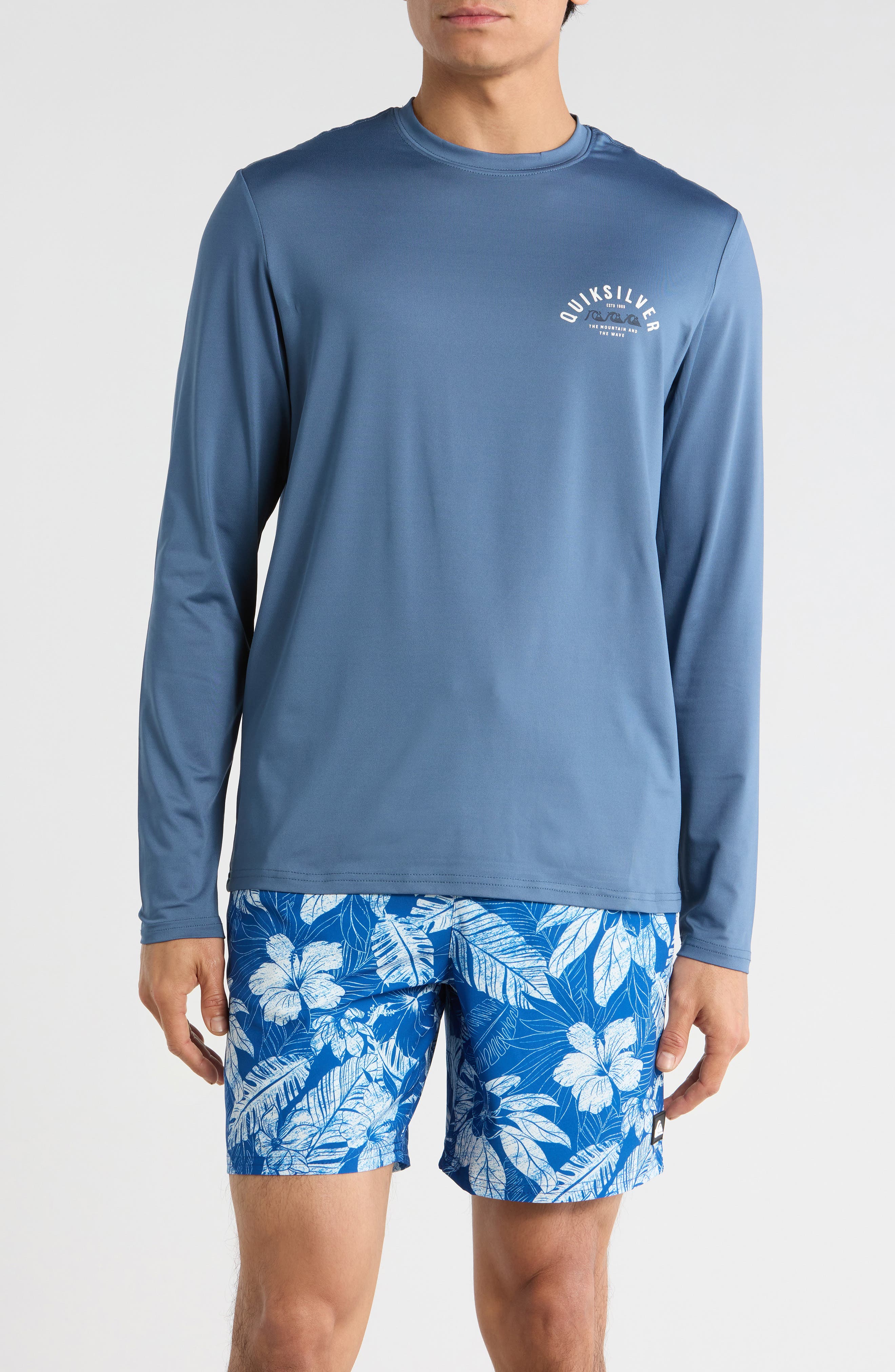 Quiksilver Logo Lockup Graphic Sun Shirt