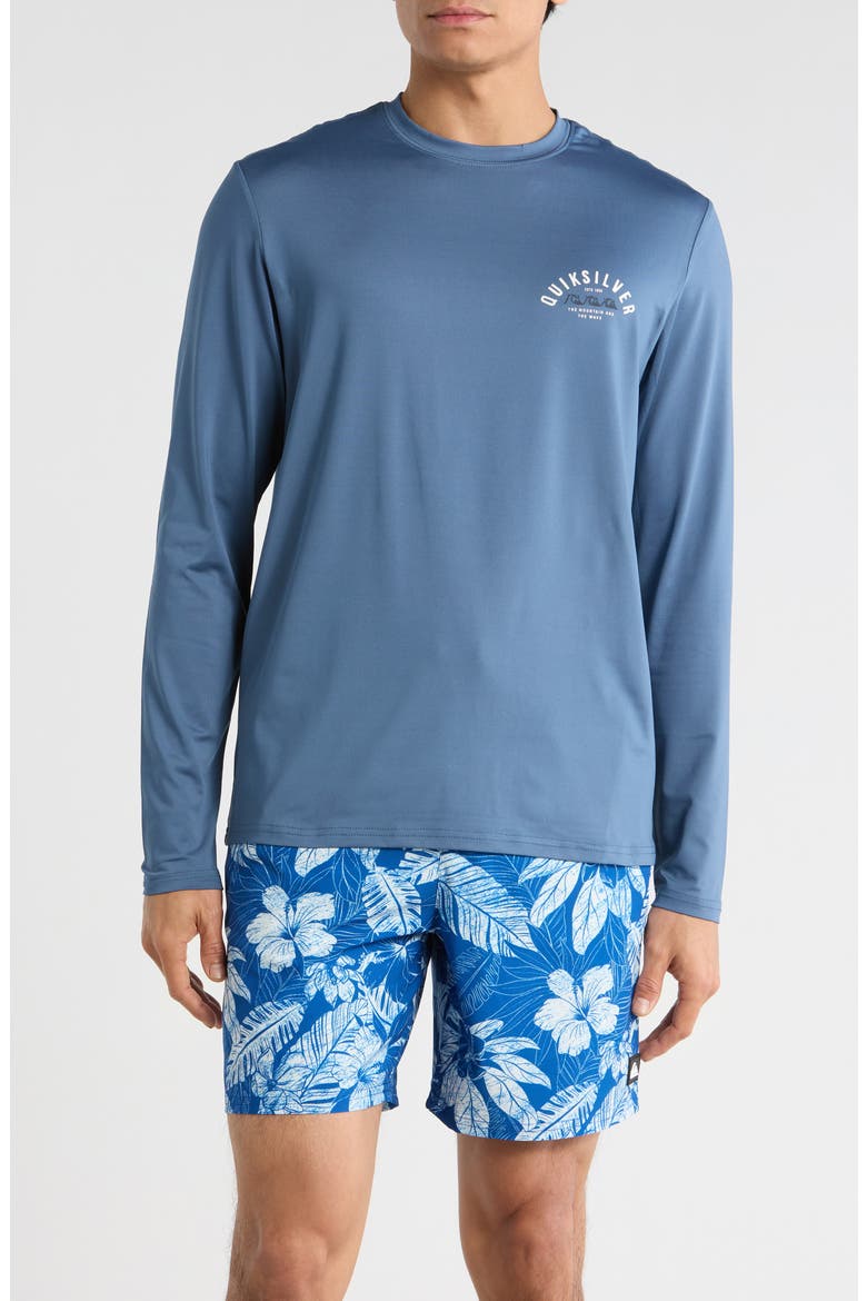 Logo Lockup Graphic Sun Shirt, Main, color, SEAPORT