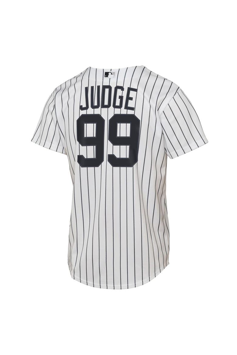 Youth Nike Aaron Judge White New York Yankees Home Replica Player Jersey, Alternate, color, White