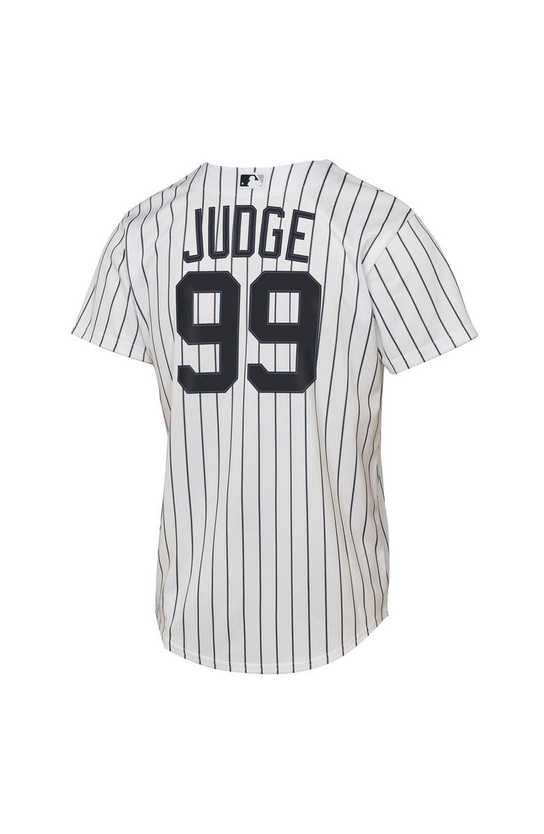 Nike Youth Nike Aaron Judge White New York Yankees Home Replica Player Jersey, Alternate, color, White