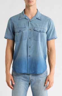 BUCK MASON Hammerhead Denim Button-Up Shirt
