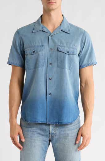 BUCK MASON Hammerhead Denim Button-Up Shirt
