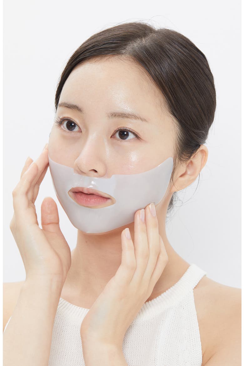 PDRN Hydrogel Mask, Alternate, color, SILVER/ GREEN