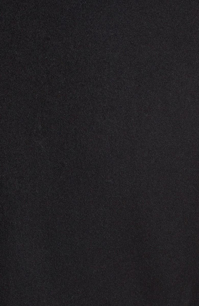 Calvin Klein Notch Collar Wool Blend Coat, Alternate, color,