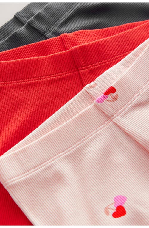 Next Kids' Assorted 3-pack Bike Shorts In Red