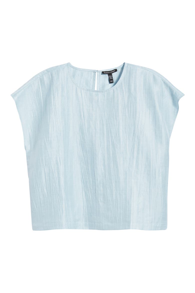 Round Neck Square Top, Alternate, color, BREEZE