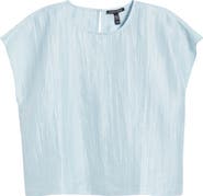 Eileen Fisher Round Neck Square Top