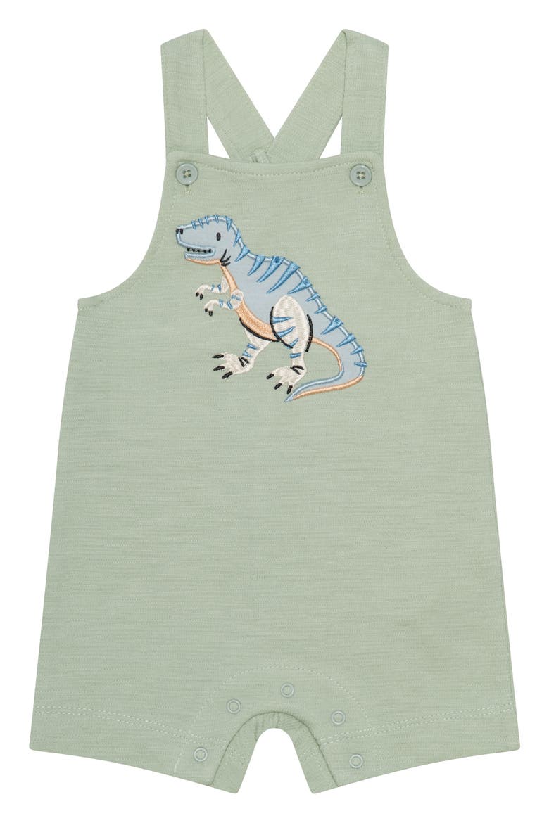 Dino Bodysuit, Overalls & Socks Set, Alternate, color, DINO