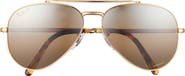 Ray-Ban New Aviator 58mm Polarized Pilot Sunglasses
