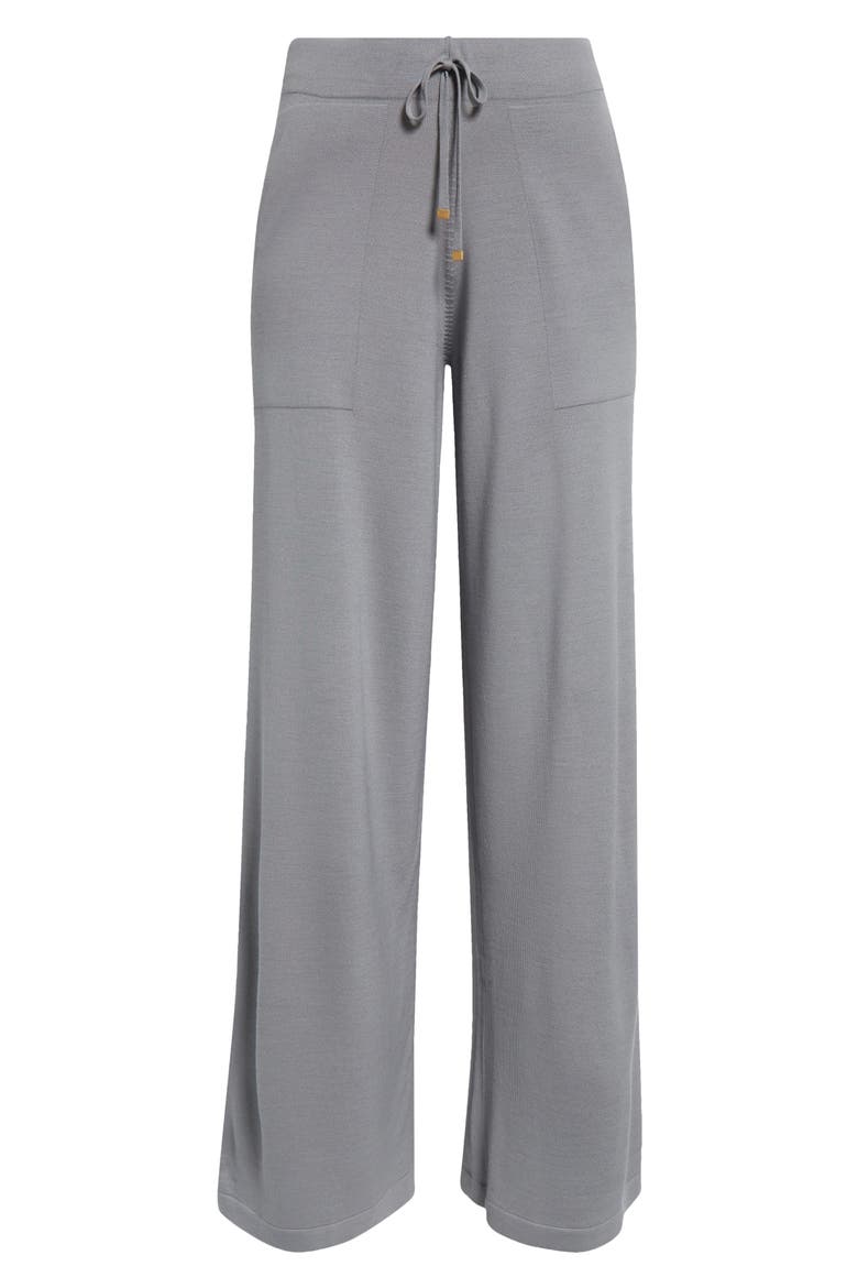 Wool Knit Drawstring Pants, Alternate, color, NEW DUST