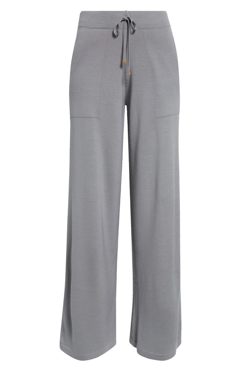 Eleventy Wool Knit Drawstring Pants, Alternate, color, New Dust
