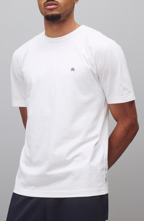 Embroidered Monogram Lightweight Jersey T-Shirt