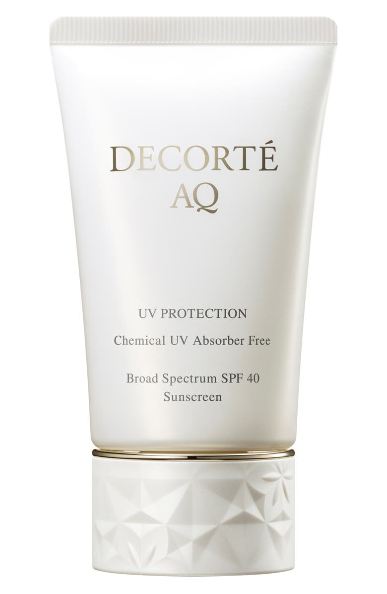 Decorté AQ UV Protection Broad Spectrum SPF 40 Sunscreen, Main, color, 