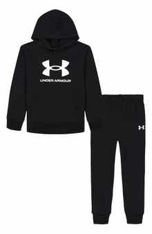 Under Armour Kids' Big Logo Hoodie & Joggers Set