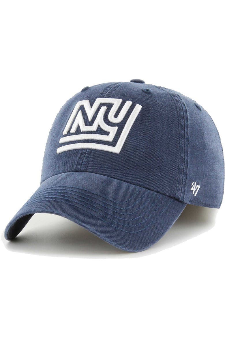 Men's '47 Navy New York Giants Gridiron Classics Franchise Legacy Fitted Hat, Main, color, Navy