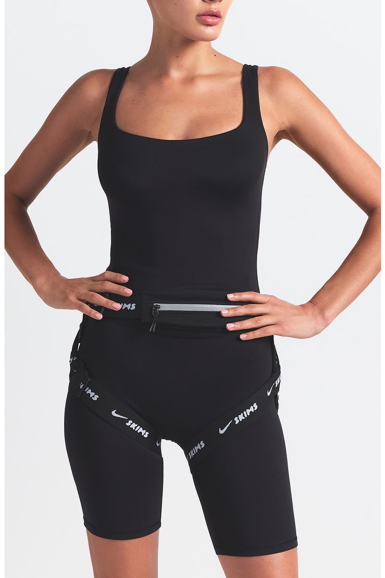 Matte Square Neck Tank, Main, color, OBSIDIAN