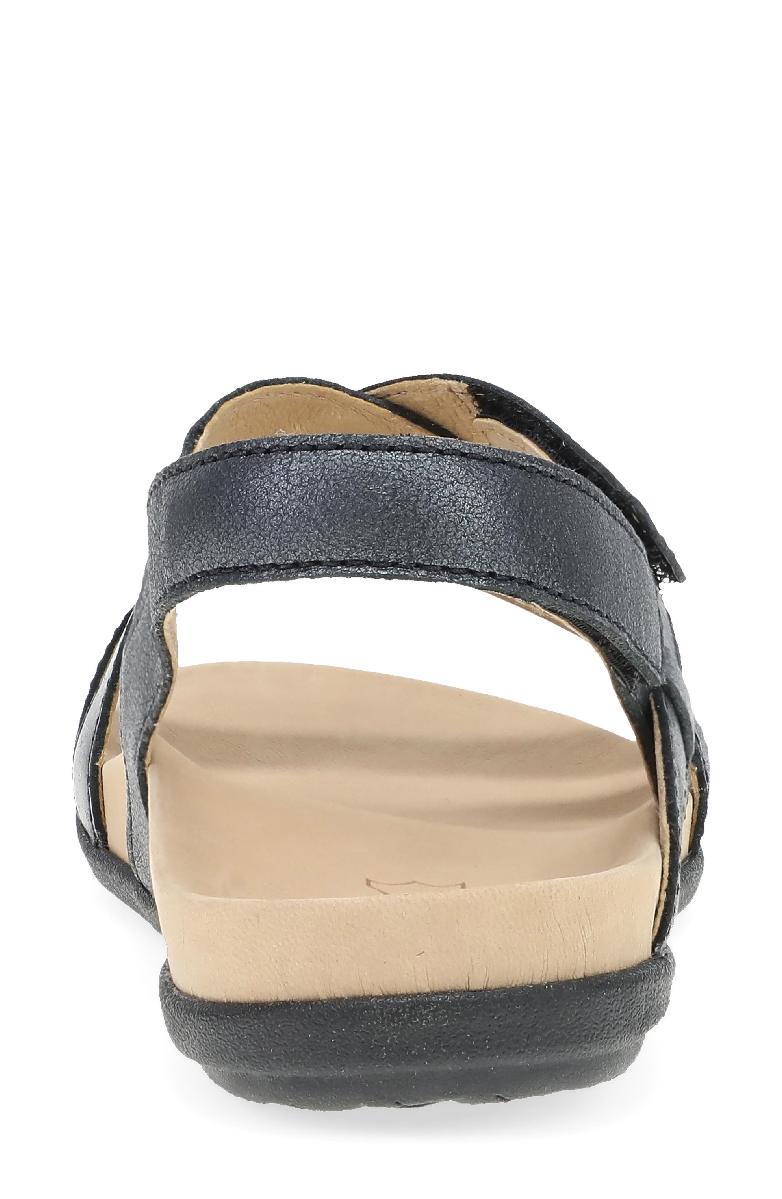 Dansko Jacklyn Slingback Sandal, Alternate, color, Black