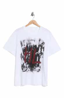 Helmut Lang Scribble Logo Graphic T-Shirt