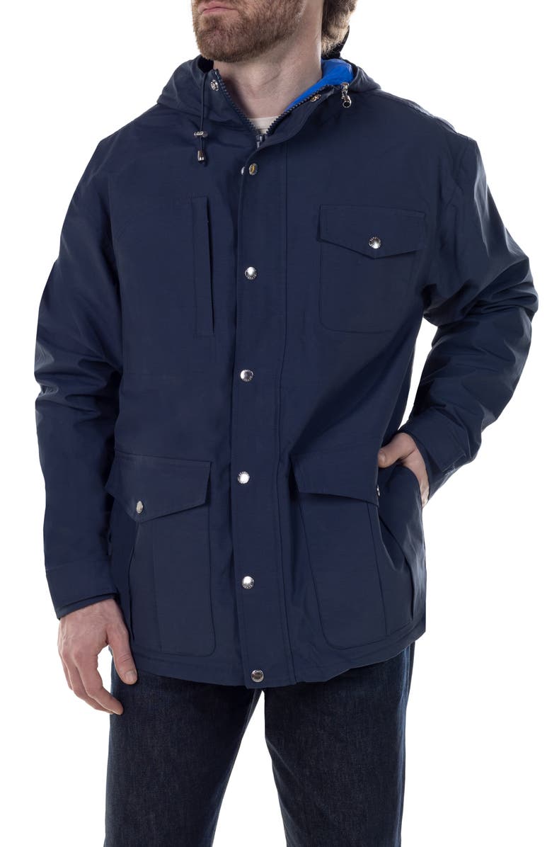 Schott NYC Waterproof Hooded Parka, Main, color, 