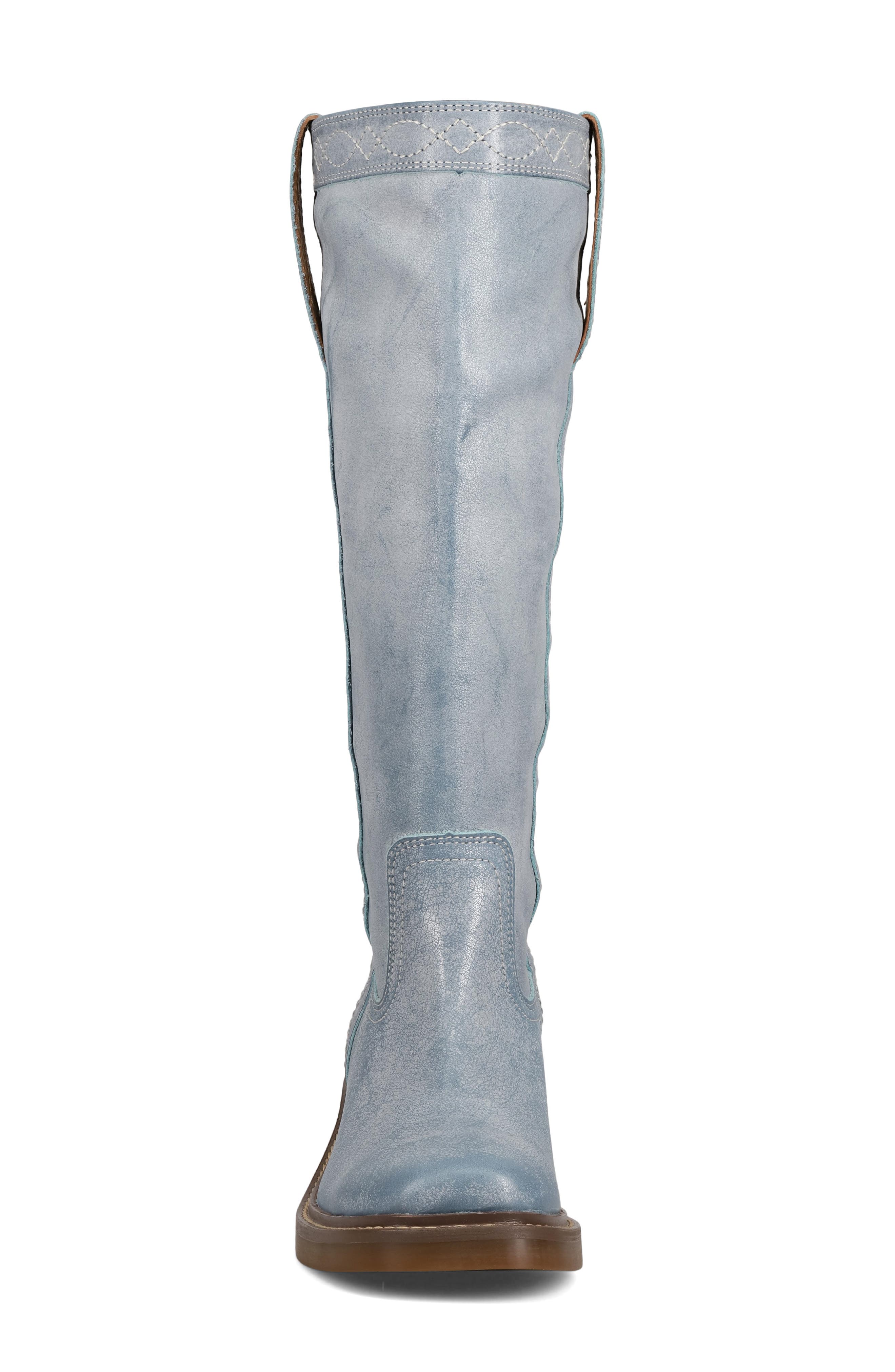 Kate Block Heel Boot, Alternate, color, SKY