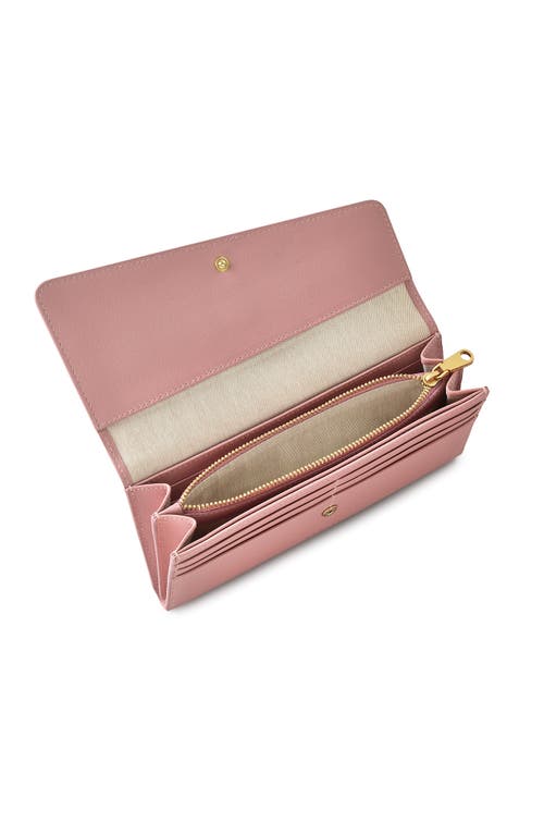 Radley The Kensal Large Flapover Wallet In Pink