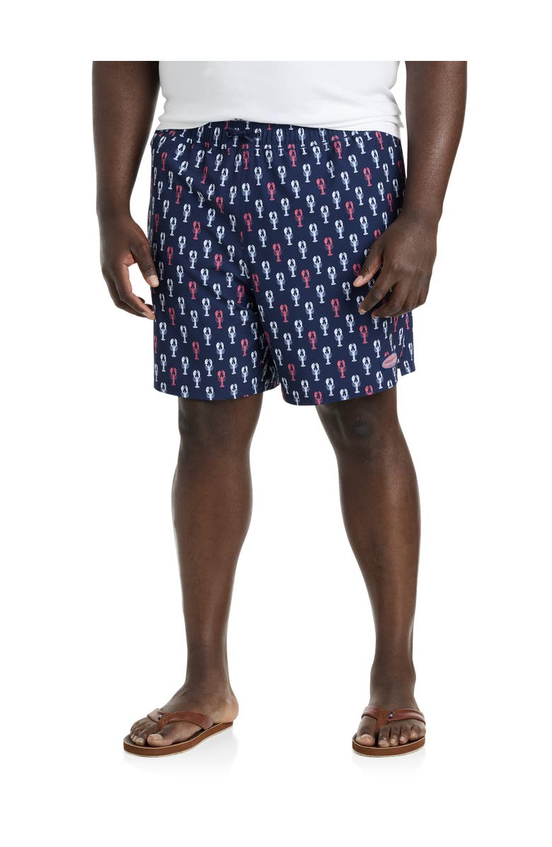 vineyard vines Big & Tall Chappy Lobster Swim Trunks, Main, color, 