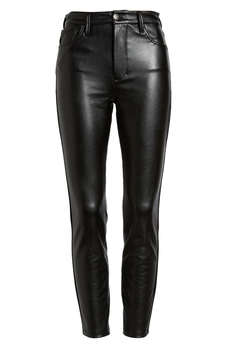 Tinsel High Waist Faux Leather Skinny Pants, Alternate, color, 